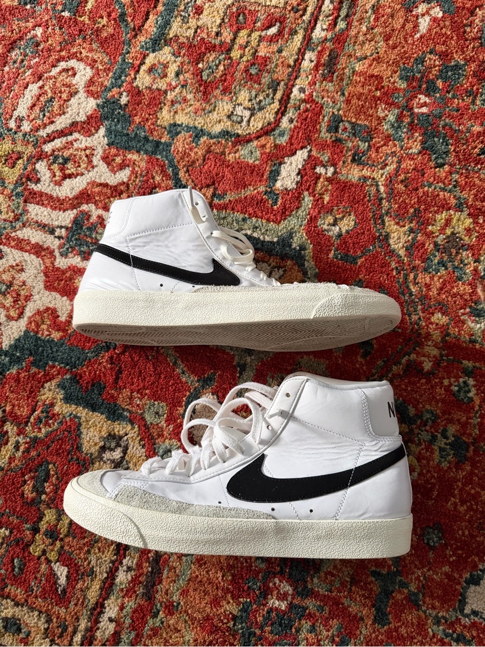 Nike Blazers White High-Top Sneakers